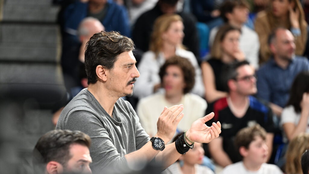 Μπαρτσελόνα - Παναθηναϊκός: Οι αντιδράσεις του Γιαννακόπουλου στο πρώτο ημίχρονο (pics)
