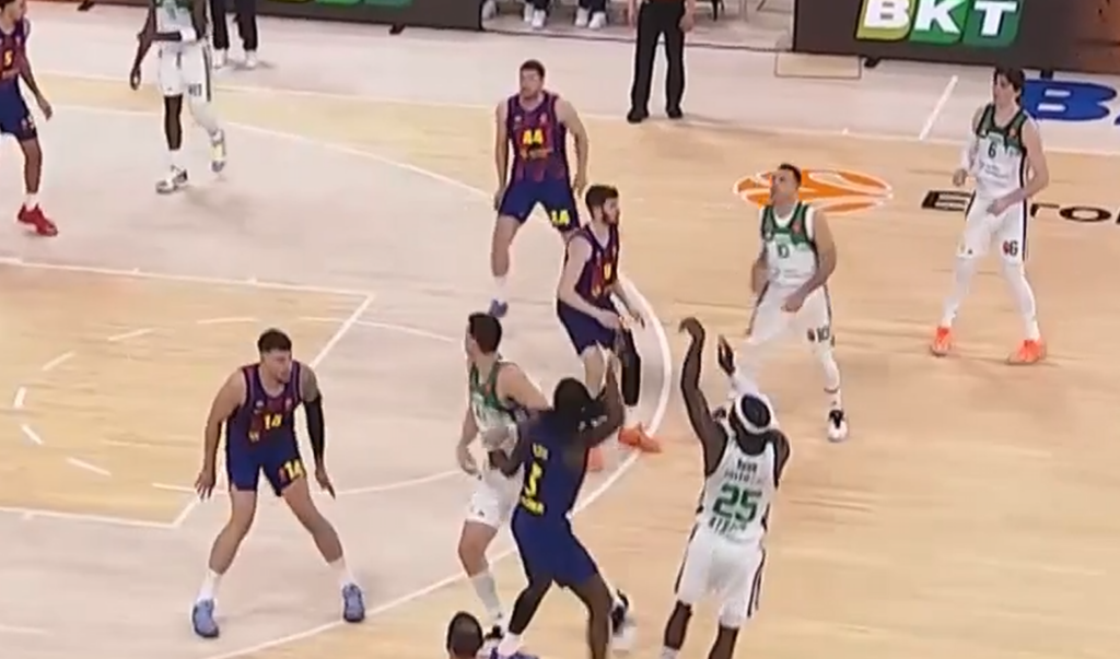 Μπαρτσελόνα - Παναθηναϊκός: Κερδισμένο τσάλεντζ Αταμάν σε τρίποντο Ναν (vid)