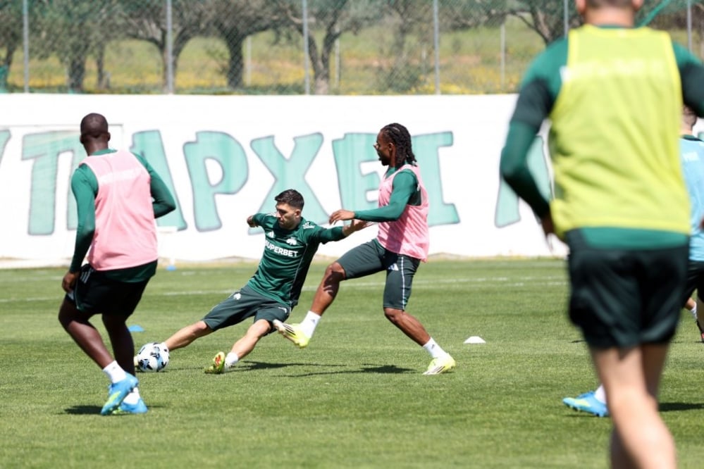 Παναθηναϊκός: Προπόνηση τεχνικής και ειδικό πρόγραμμα για τραυματίες