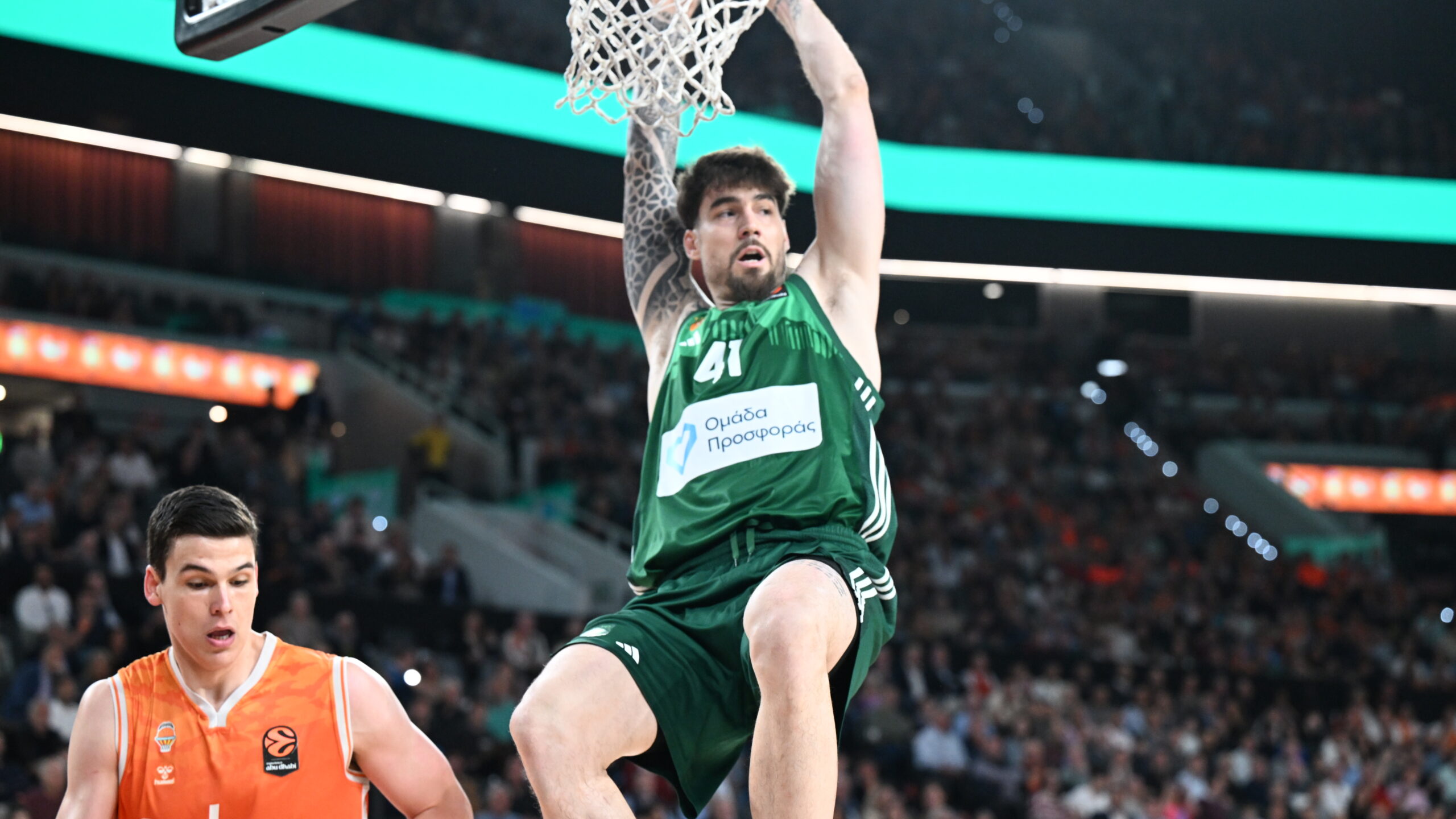 Οι πόντοι των παικτών μετά το Βαλένθια - Παναθηναϊκός 102-84