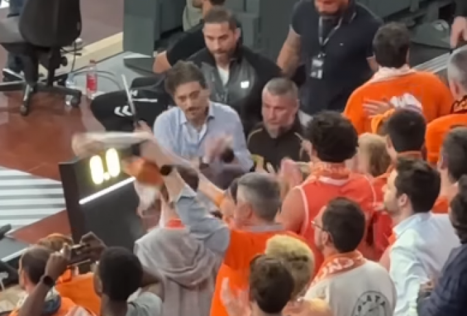 Βίντεο: Η αντίδραση Γιαννακόπουλου προς τον κόσμο της Βαλένθια μετά το ματς