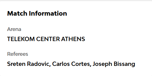 Η Euroleague στέλνει Ράντοβιτς: Οι διαιτητές στο Παναθηναϊκός-Εφές