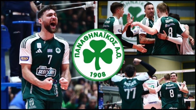 «Αφεντικό» ο Παναθηναϊκός, 3-1 τον ΠΑΟΚ στον πρώτο τελικό (vid)