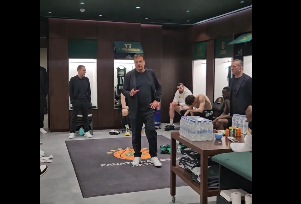 Η ομιλία του Αταμάν στα αποδυτήρια και η αναφορά σε Μονακό, Βαλένθια, Ολυμπιακό (vid)