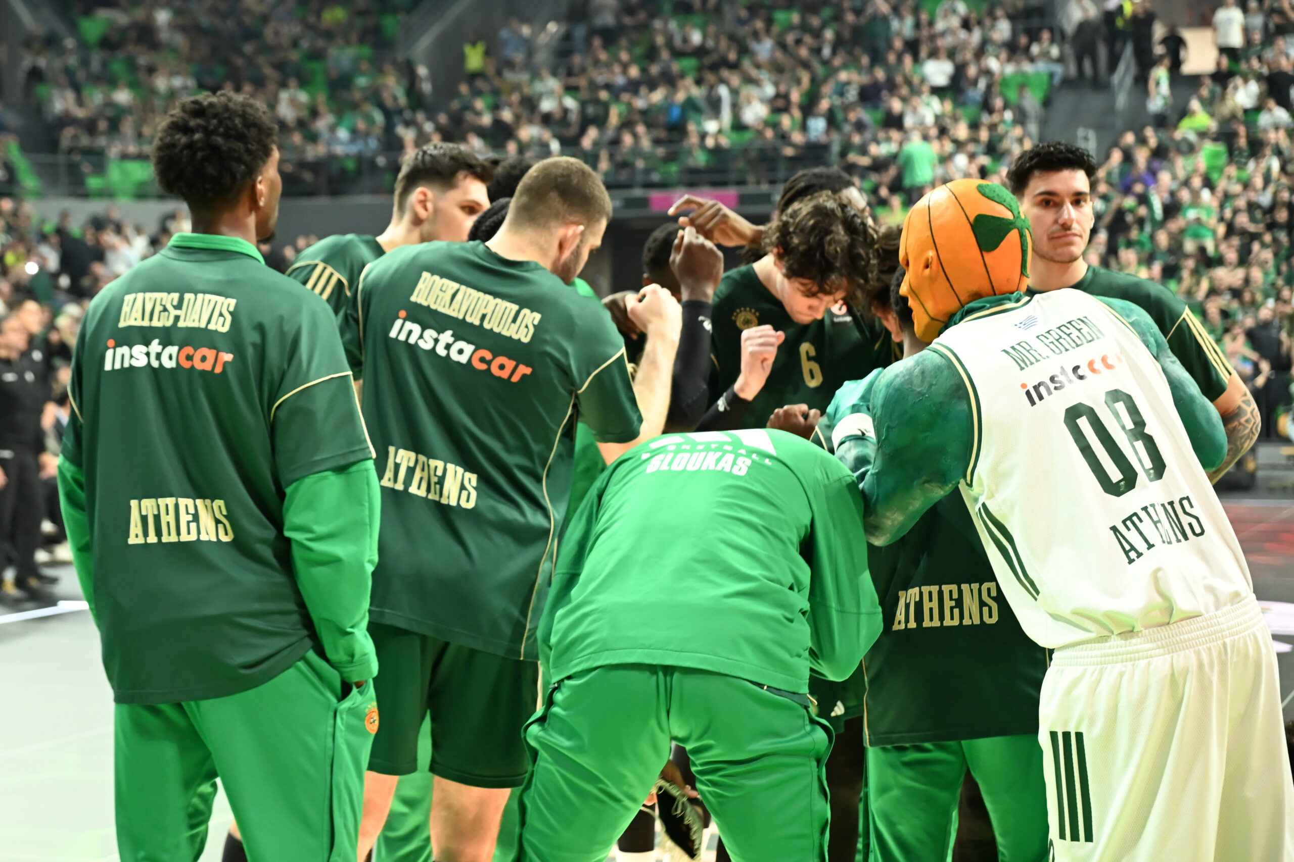 Παναθηναϊκός - Μονακό 49-34: Οι πόντοι των παικτών στο ημίχρονο