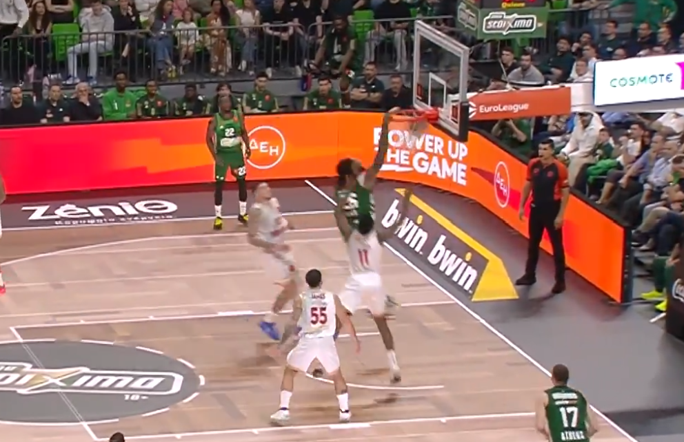 Ευρωλίγκα: Στην κορυφή το κάρφωμα του Λεσόρ κόντρα στη Μονακό (vid)