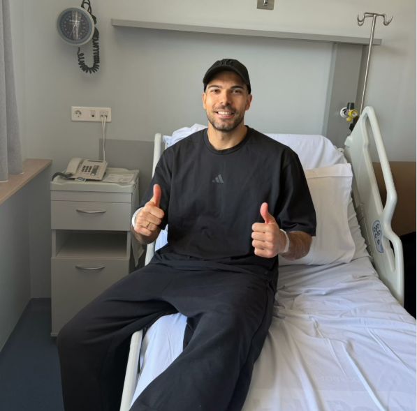 Σλούκας: Το πρώτο μήνυμα μετά το χειρουργείο και η υπόσχεση για επιστροφή