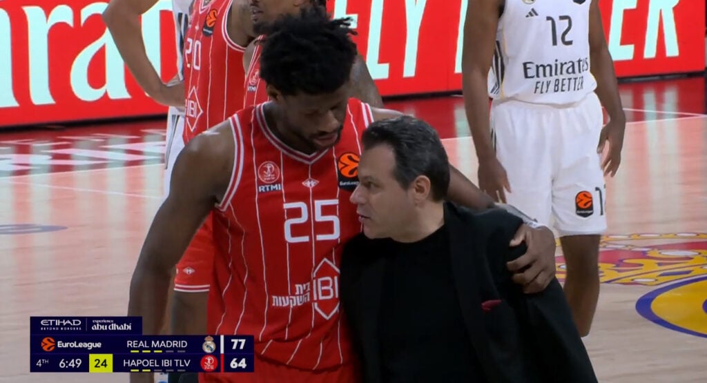 Χαμός με Ιτούδη, αποβλήθηκε στο Ρεάλ-Χάποελ! (vid)