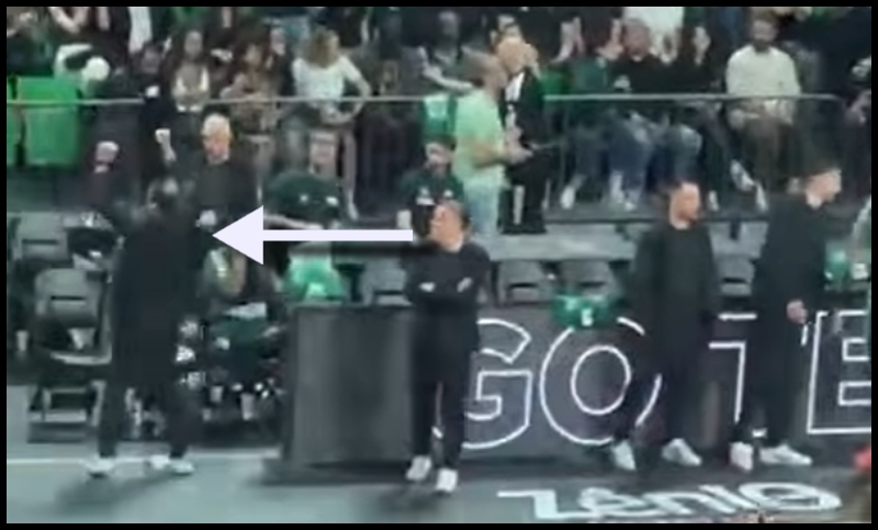 Παναθηναϊκός - Βαλένθια: Γροθιές από Αταμάν - Δεν χαιρέτησε τον Μαρτίνεθ (vid)