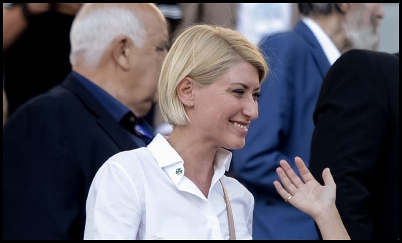 Σία Κοσιώνη: Η ατάκα για το πρωτάθλημα του Παναθηναϊκού στο «αντίο» της στον ΣΚΑΪ