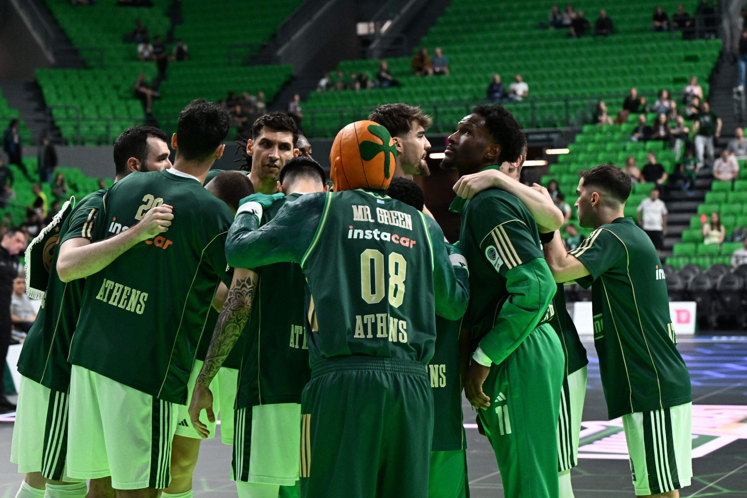 Παναθηναϊκός-Μύκονος 56-31: Οι πόντοι των παικτών στο ημίχρονο