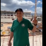 Στον Βοτανικό ο Ρότσα: «Μεγάλη συγκίνηση - Μπορείς να δεις τον Παρθενώνα» (vid)