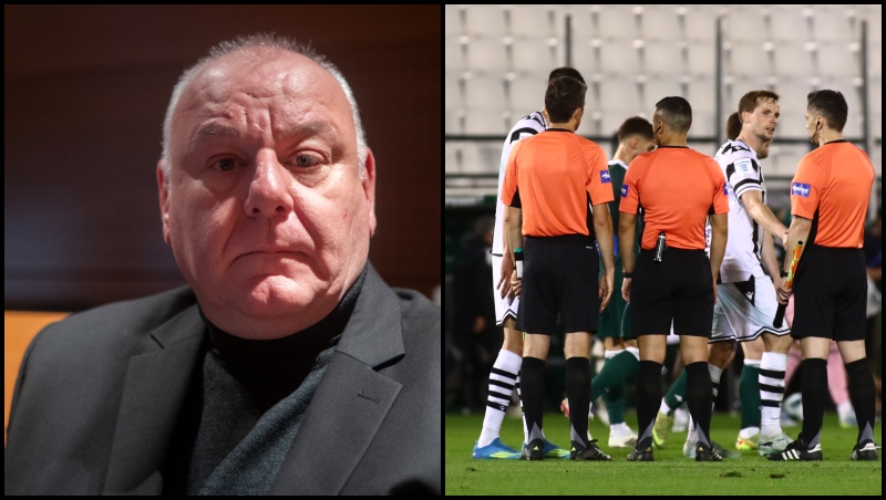 Βασιλόπουλος: «Διαιτητής - VAR έβαλαν το χέρι τους - Δεν κατάλαβε ο Κωνσταντέλιας γιατί ακυρώθηκε το γκολ»