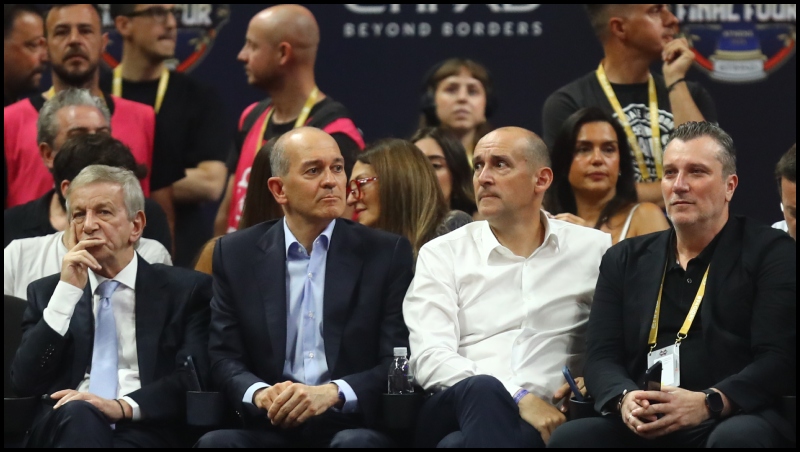 Final Four: Πήραν θέση στο Telekom Center Athens οι Αγγελόπουλοι (vid)