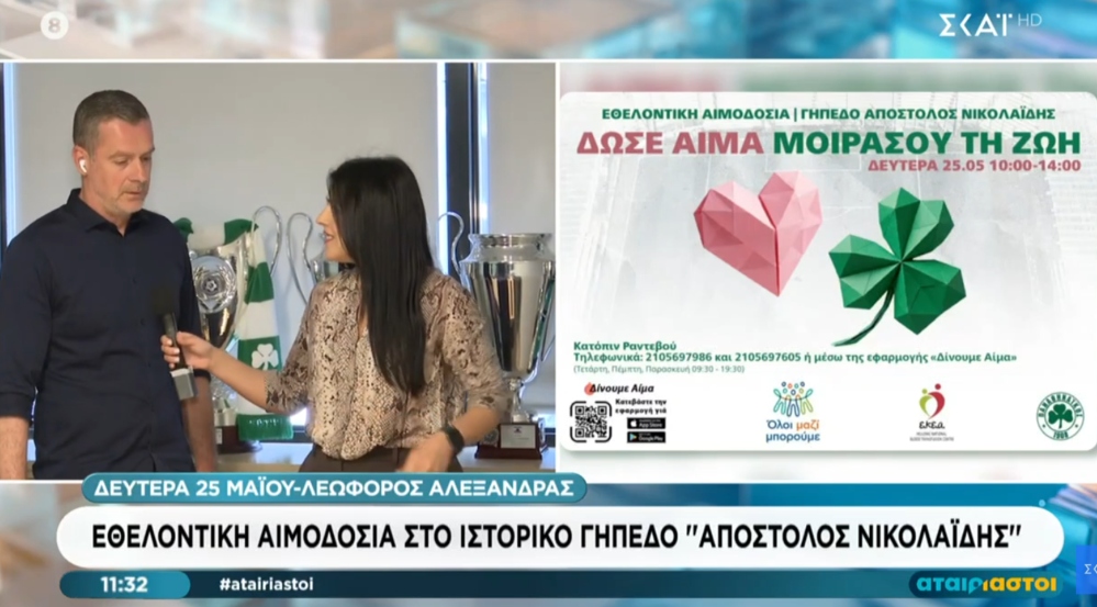 Κοτσόλης: Η ατάκα σε εκπομπή του ΣΚΑΪ σε ερώτηση για μεταγραφές (vid)