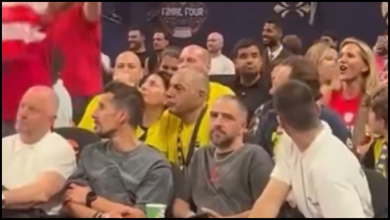 Final Four: Στις court seats ο ΛΕΞ - Είδε το Ολυμπιακός - Φενερμπαχτσέ (vid)
