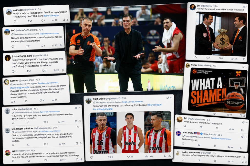 ΟΡΓΗ σε ανάρτηση της Euroleague: Δεκάδες σχόλια από όλο τον ΚΟΣΜΟ για τον τελικό-παρωδία (pics)