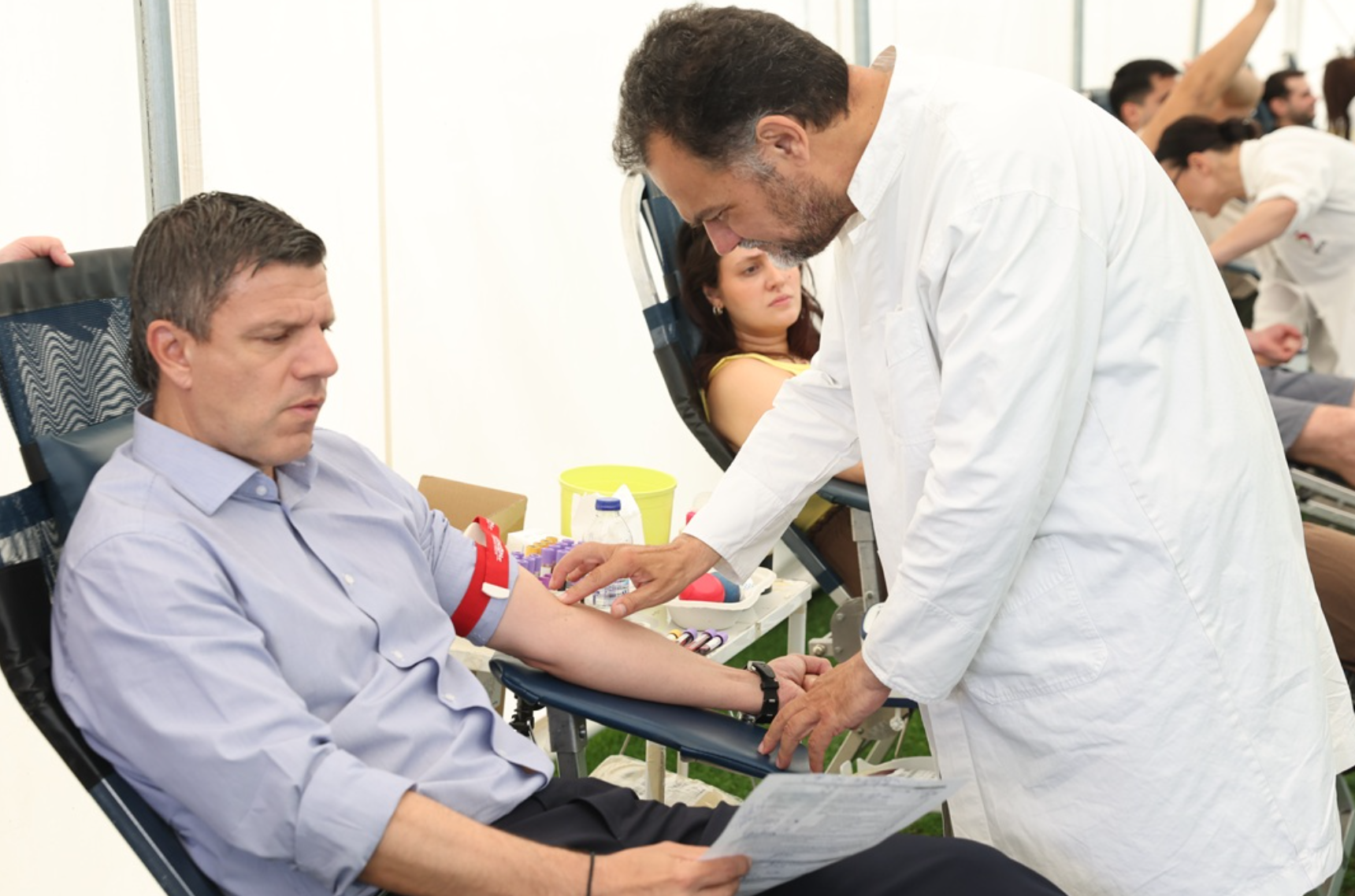 Παναθηναϊκός: Συγκινητική ανταπόκριση στην αιμοδοσία της Λεωφόρου