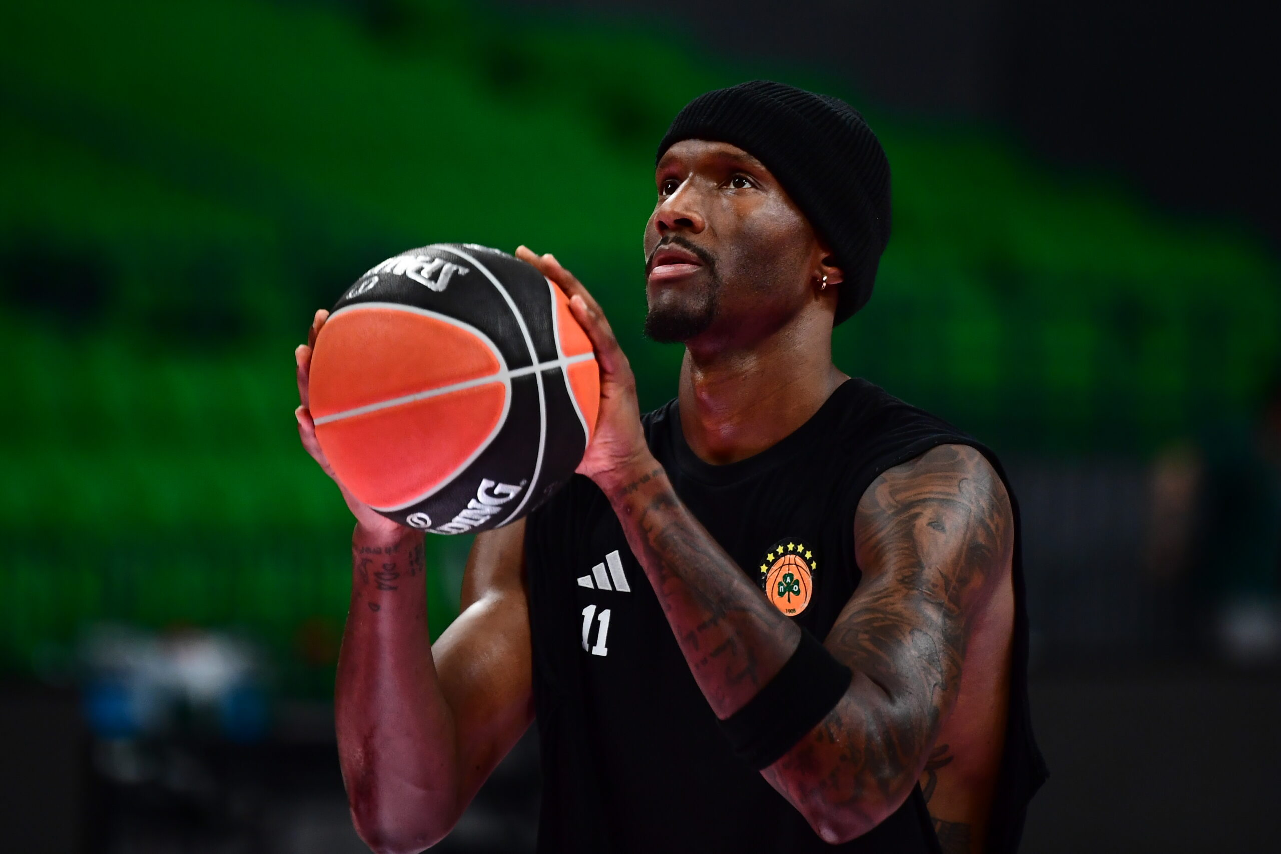 Παναθηναϊκός: Προπονήθηκε με σκουφί ο Χέιζ-Ντέιβις (pic)