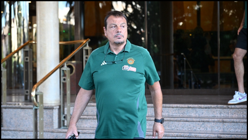 Παναθηναϊκός: Τα κλικς της αναχώρησης για το ΣΕΦ (pics)