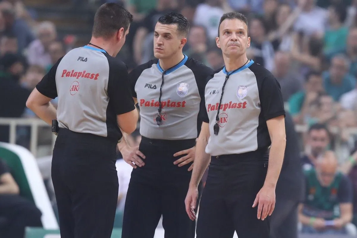 Με Παπαπέτρου το Game 2: Οι διαιτητές στο Παναθηναϊκός-Ολυμπιακός