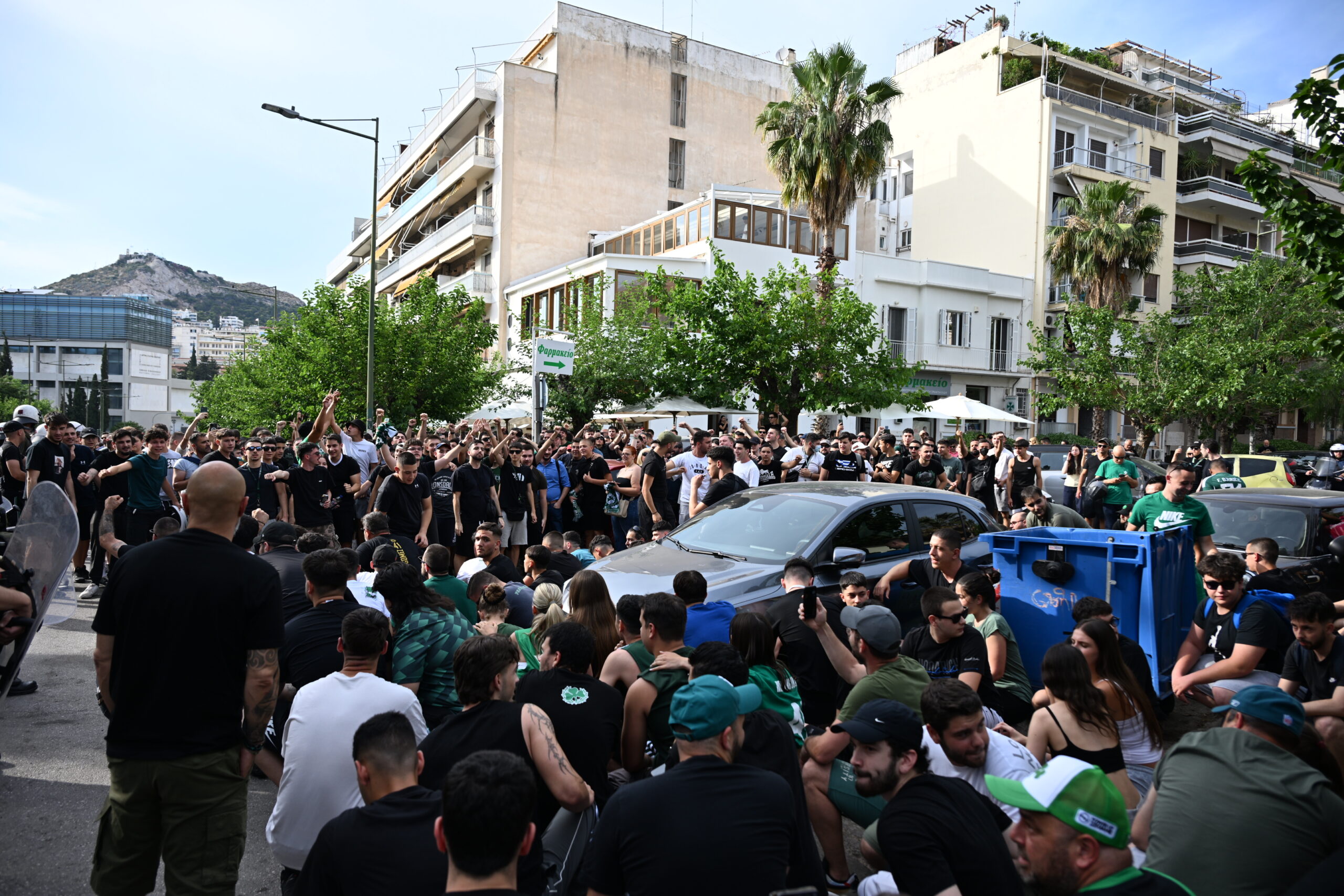 Παναθηναϊκός: Γροθιές από Αταμάν κατά την αναχώρηση - Με... αφάνα ο Ναν στο ΣΕΦ (pics)