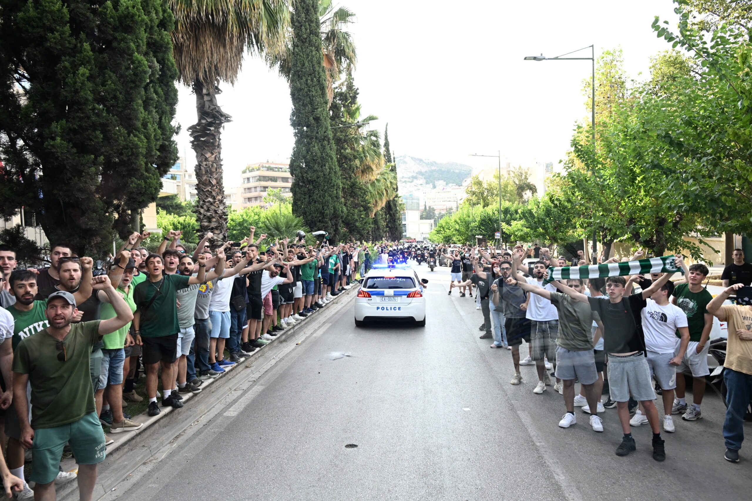 Παναθηναϊκός: Γροθιές από Αταμάν κατά την αναχώρηση - Με... αφάνα ο Ναν στο ΣΕΦ (pics)