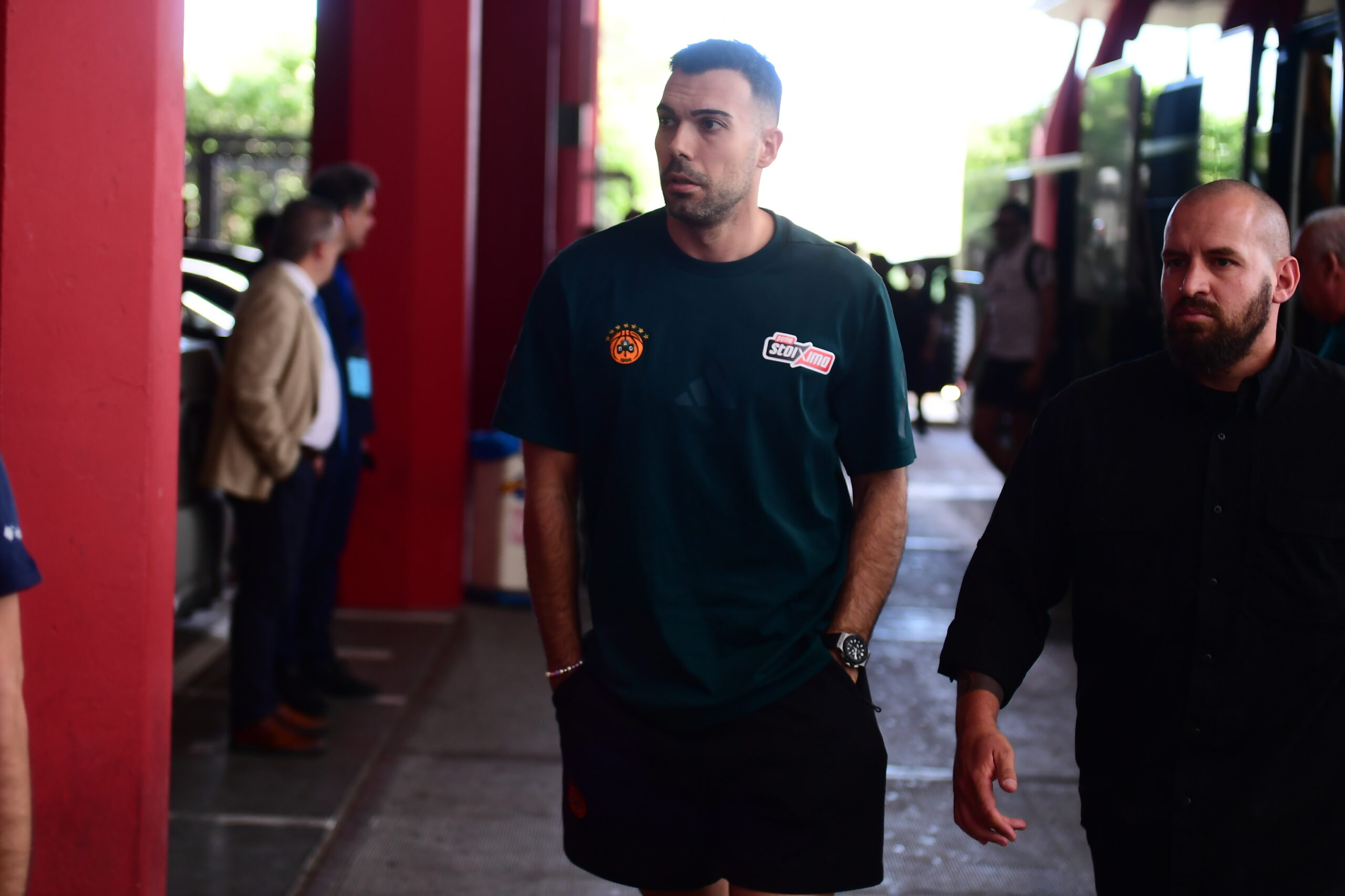 Παναθηναϊκός: Τα κλικς από την άφιξη της αποστολής στο ΣΕΦ (pics)