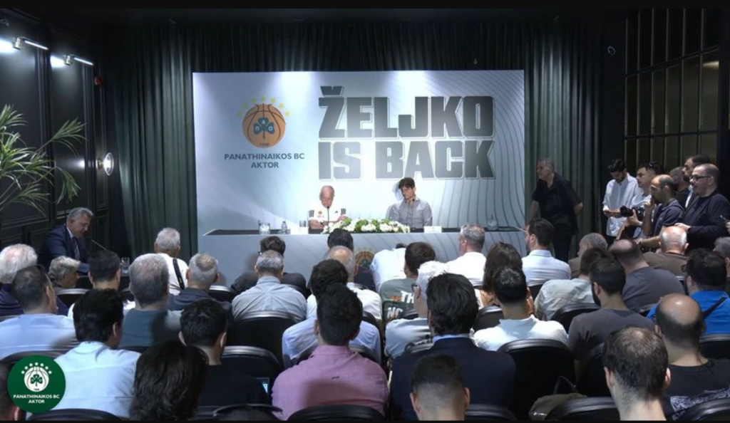 Βίντεο: Επική αντίδραση Ομπράντοβιτς-Γιαννακόπουλου όταν ο μεταφραστής μπέρδεψε τον Παναθηναϊκό με τον Ολυμπιακό