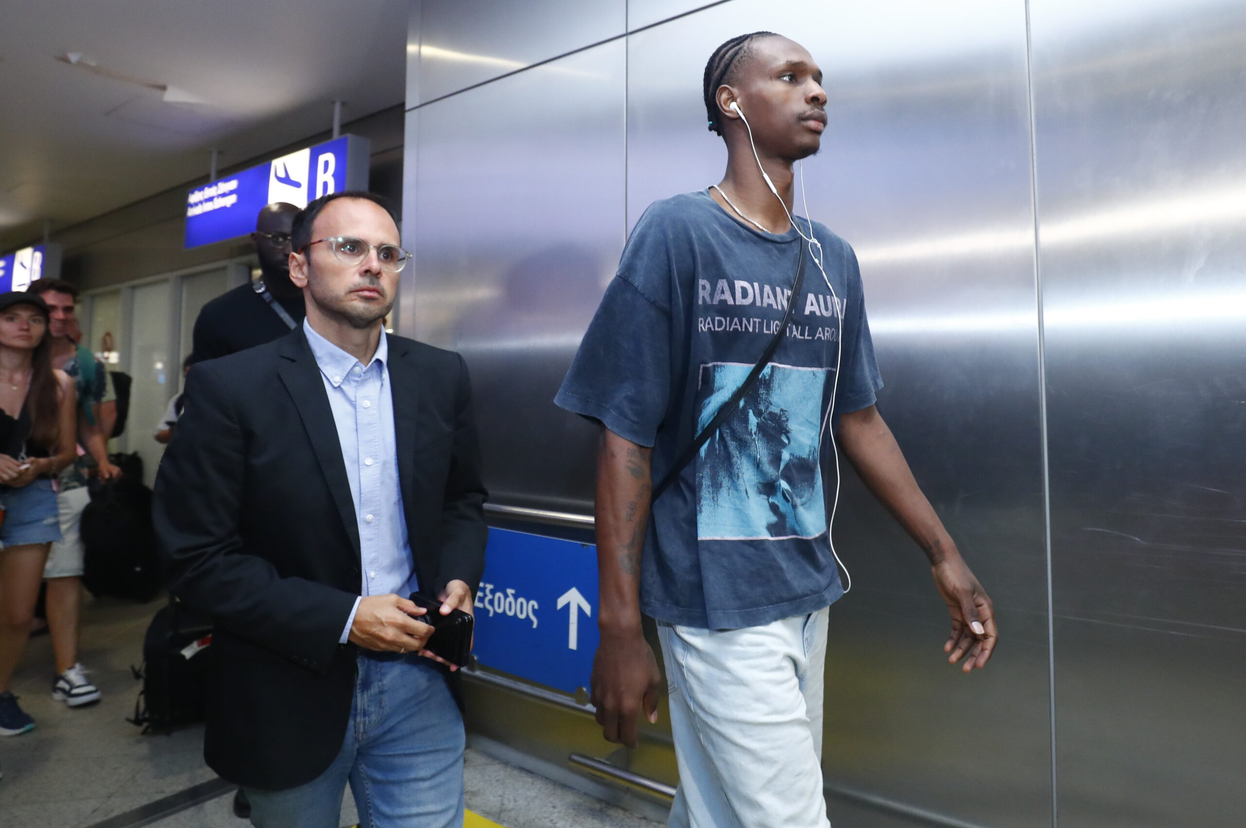 Παναθηναϊκός: Οι πρώτες φωτογραφίες του Μπαντιό από την άφιξή του στην Αθήνα