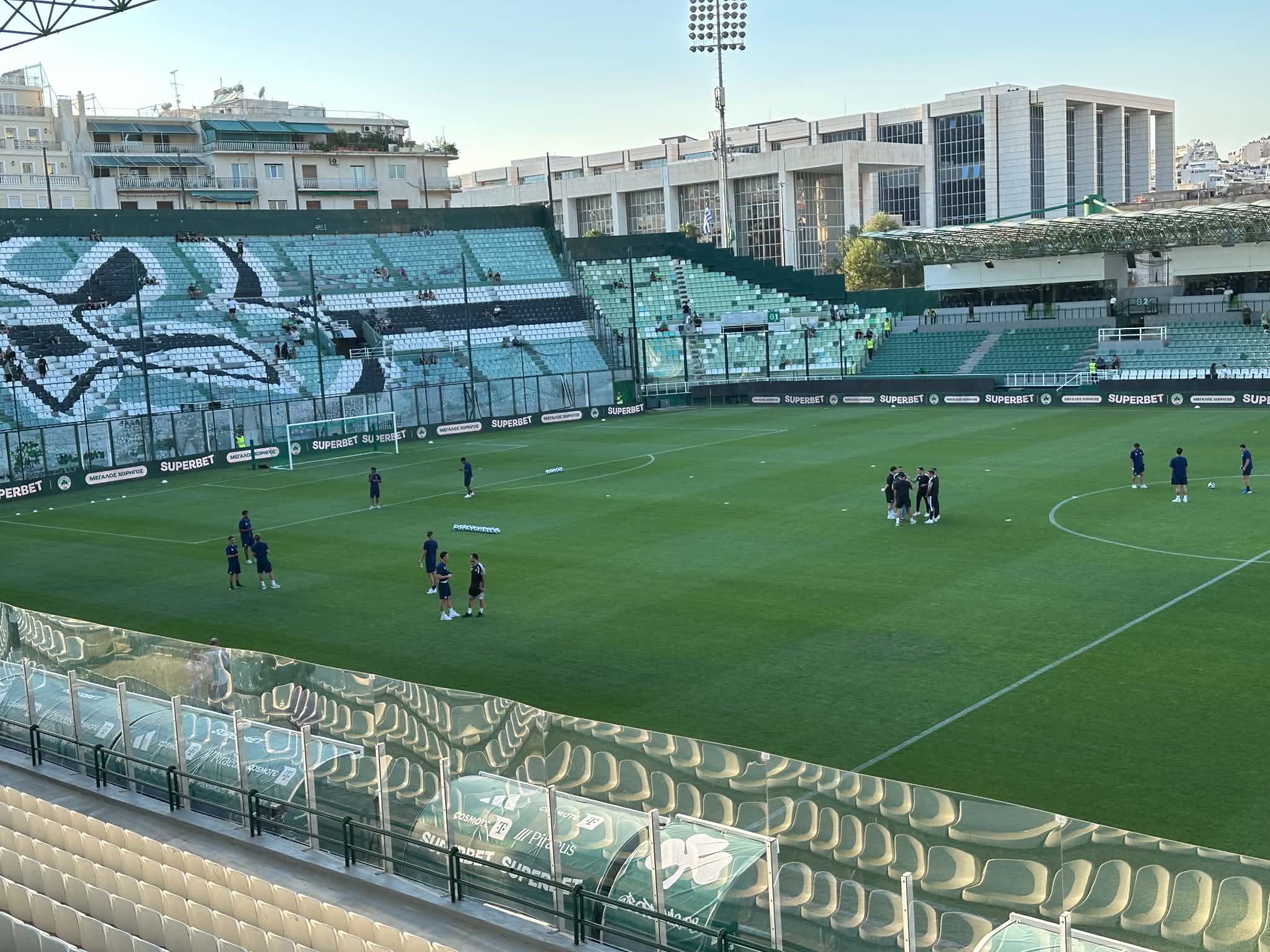 Παναθηναϊκός - Γκρασχόπερς: Οι πρώτες εικόνες από τη Λεωφόρο (pics)