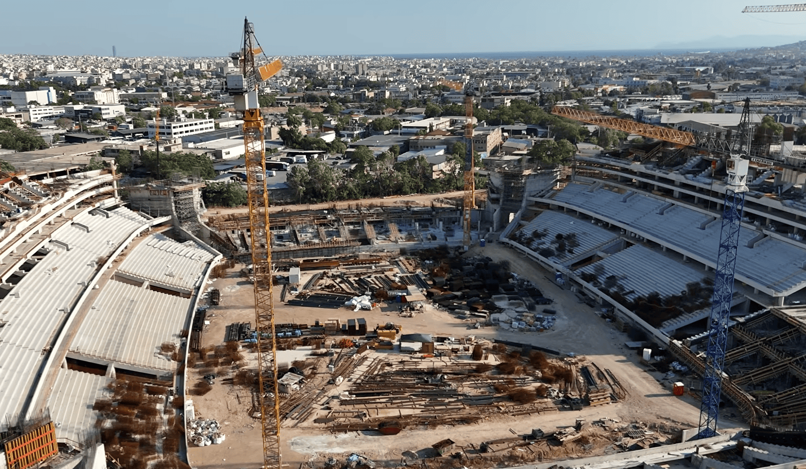 Αγνώριστος ο Βοτανικός! Το νέο γήπεδο του Παναθηναϊκού παίρνει μορφή (vid)