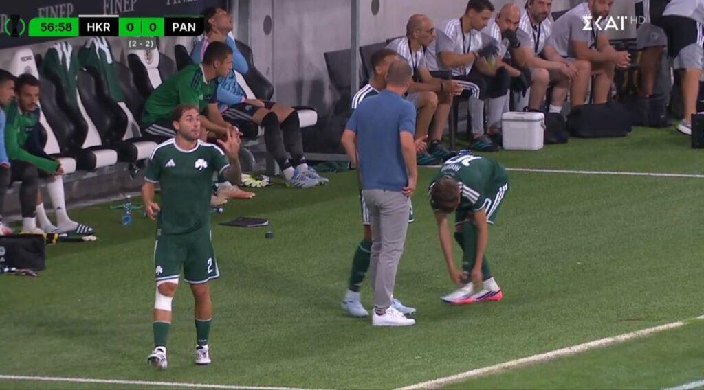Τριπλή αλλαγή ο Νίστρουπ, επανεμφάνιση Καλάμπρια με δεμένο πόδι!