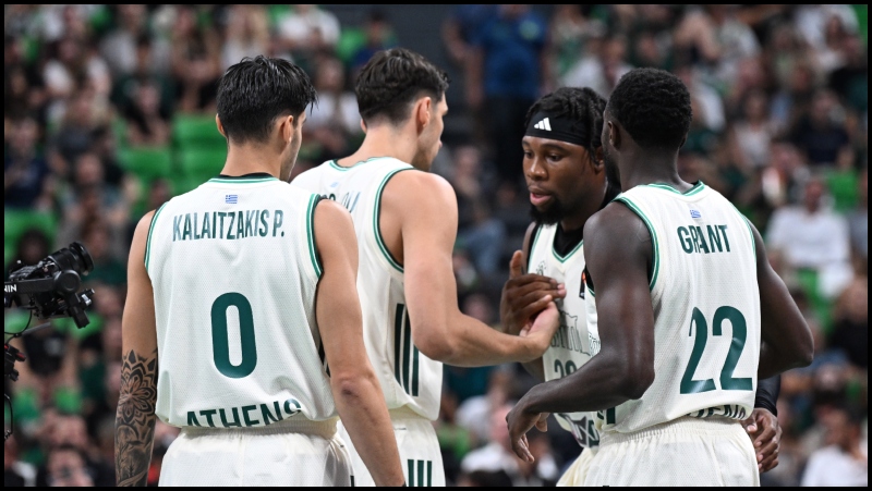 Παναθηναϊκός-ΠΑΟΚ 43-41: Οι πόντοι των παικτών στο ημίχρονο (pic)