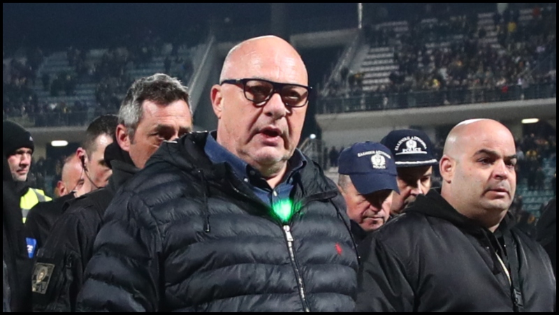 Σοβαρή καταγγελία Μπέου για το Βόλος-ΑΕΚ: «Παίχτηκαν πολλά λεφτά - Να ελεγχθούν από την εισαγγελία»