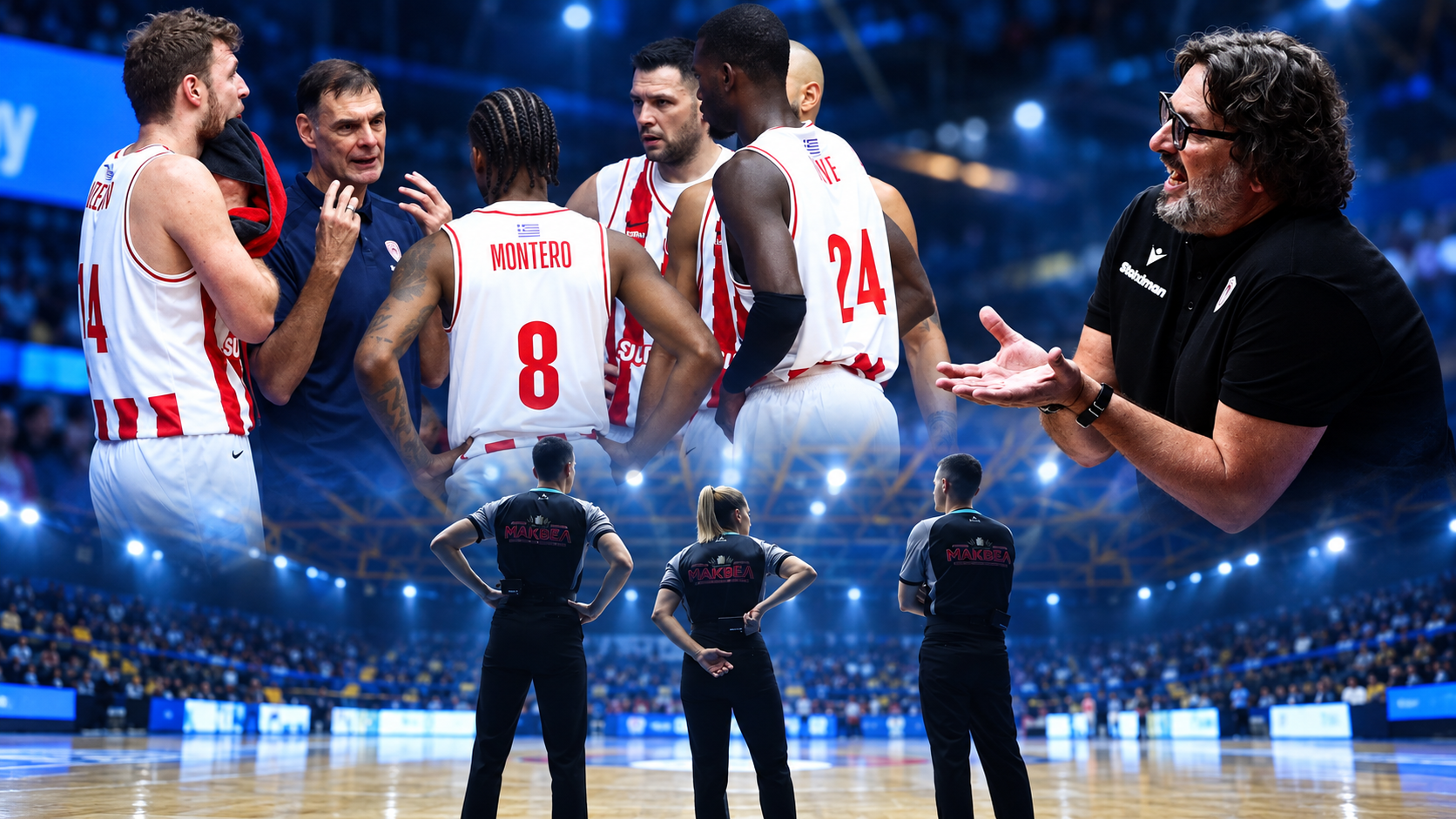 Νικητής ο Ολυμπιακός στον τελικό, 101-96 τον ΠΑΟΚ (31-17 οι βολές!)