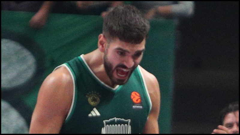 Παναθηναϊκός - Βιλερμπάν: Σόου Μαντζούκα με 4/5 τρίποντα! (vid)