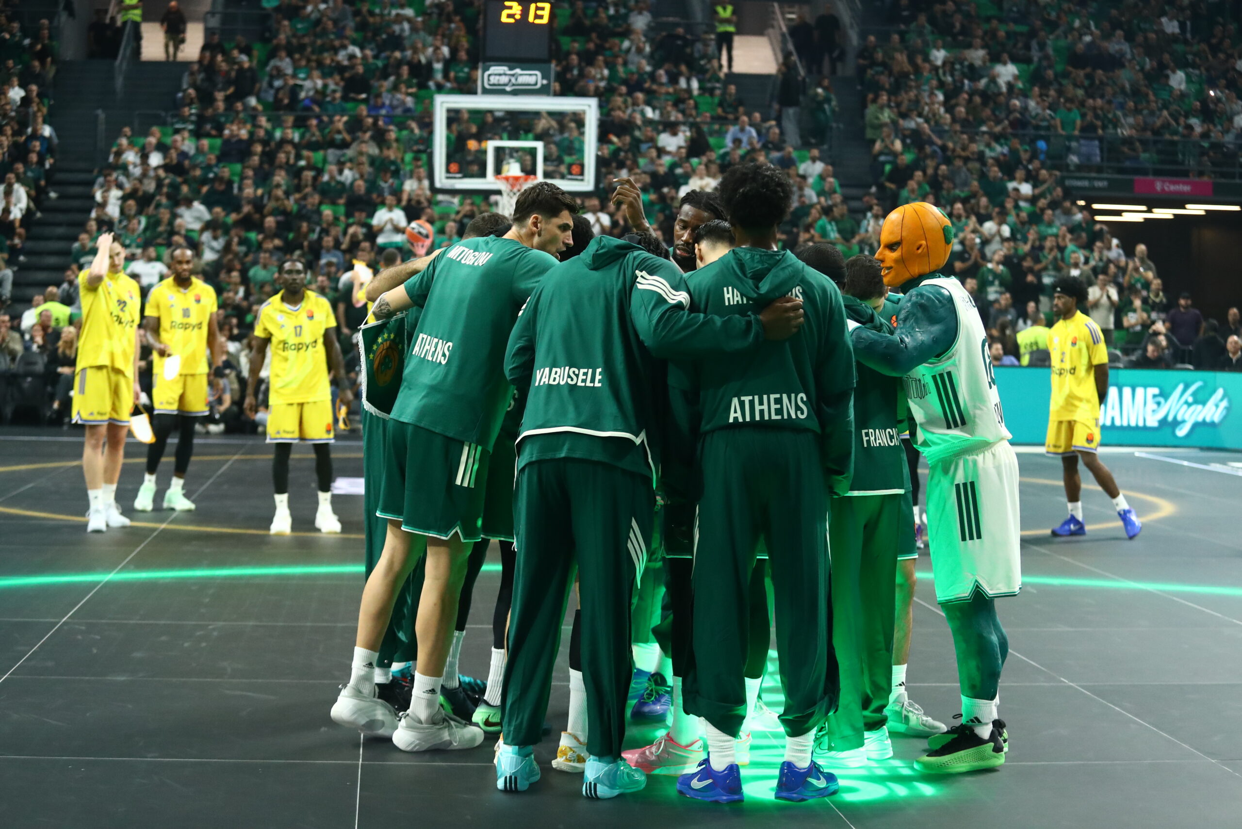 Παναθηναϊκός-Μακάμπι 43-24: Οι πόντοι των παικτών στο ημίχρονο