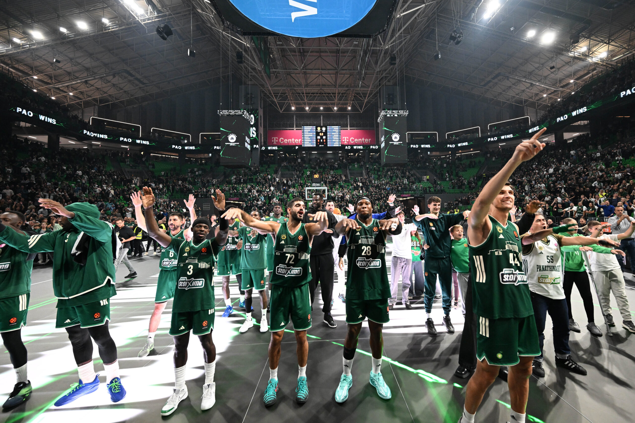 Έβραζε ξανά το Τ-Center! Η επίσημη προσέλευση στο Παναθηναϊκός-Μακάμπι