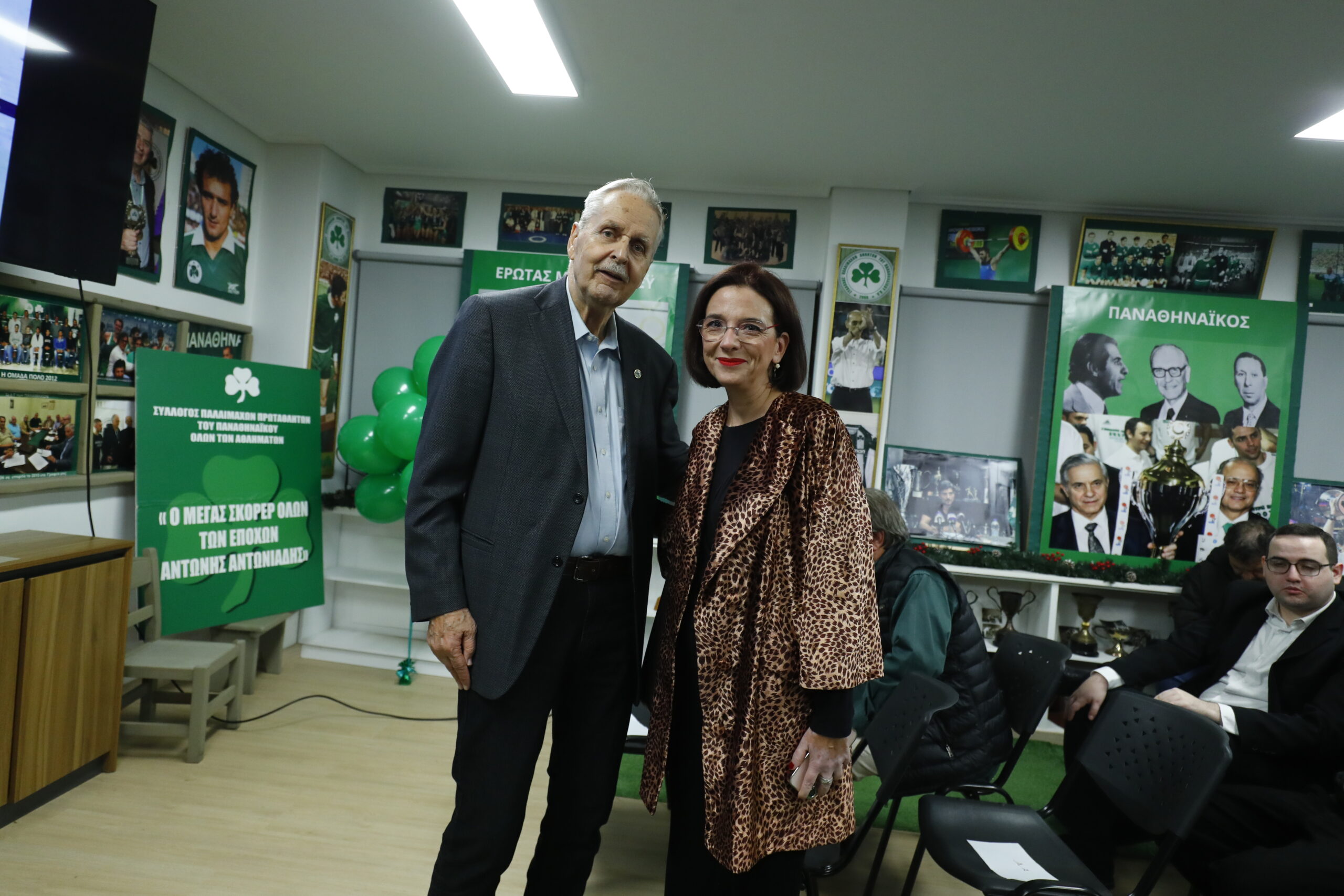 Παναθηναϊκός: Τιμητική βραδιά για τον θρυλικό Αντώνη Αντωνιάδη (pics)