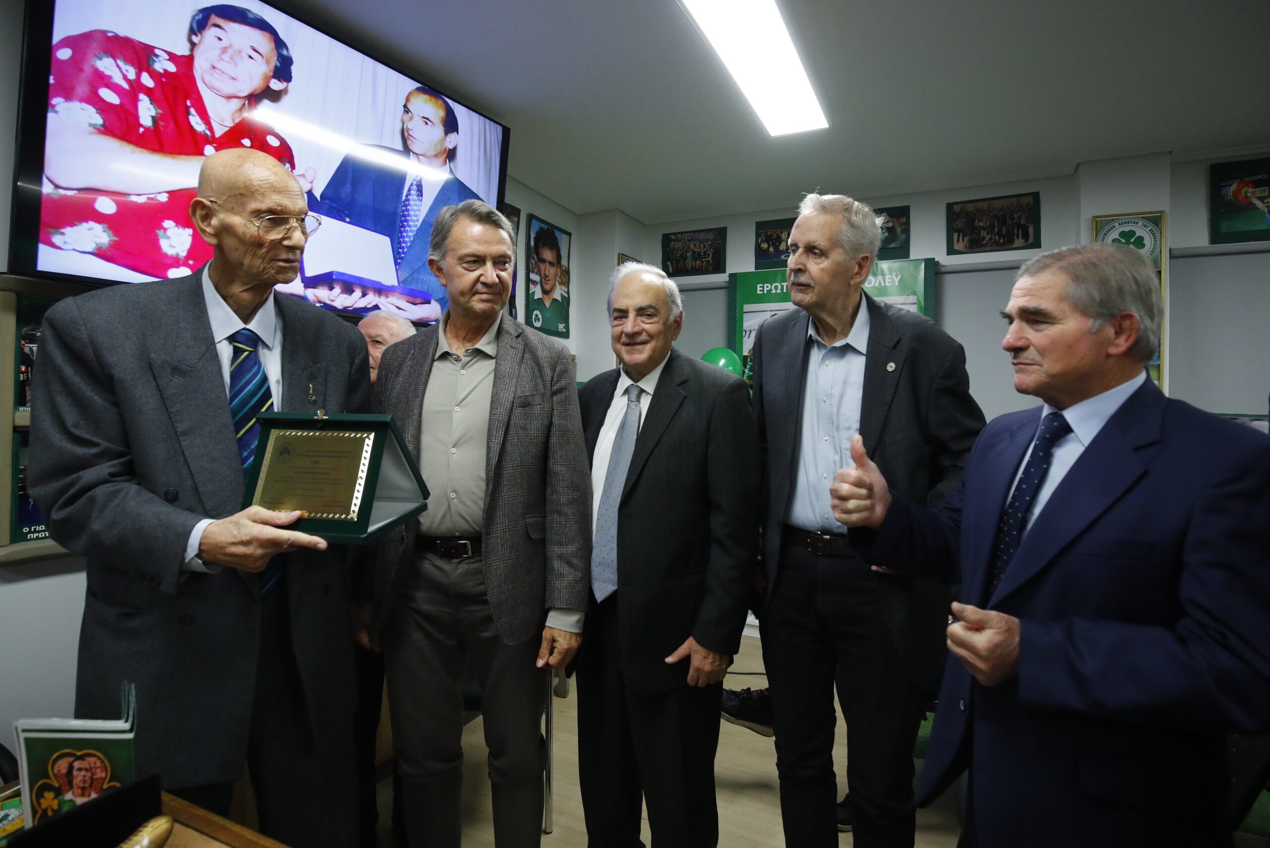 Παναθηναϊκός: Τιμητική βραδιά για τον θρυλικό Αντώνη Αντωνιάδη (pics)