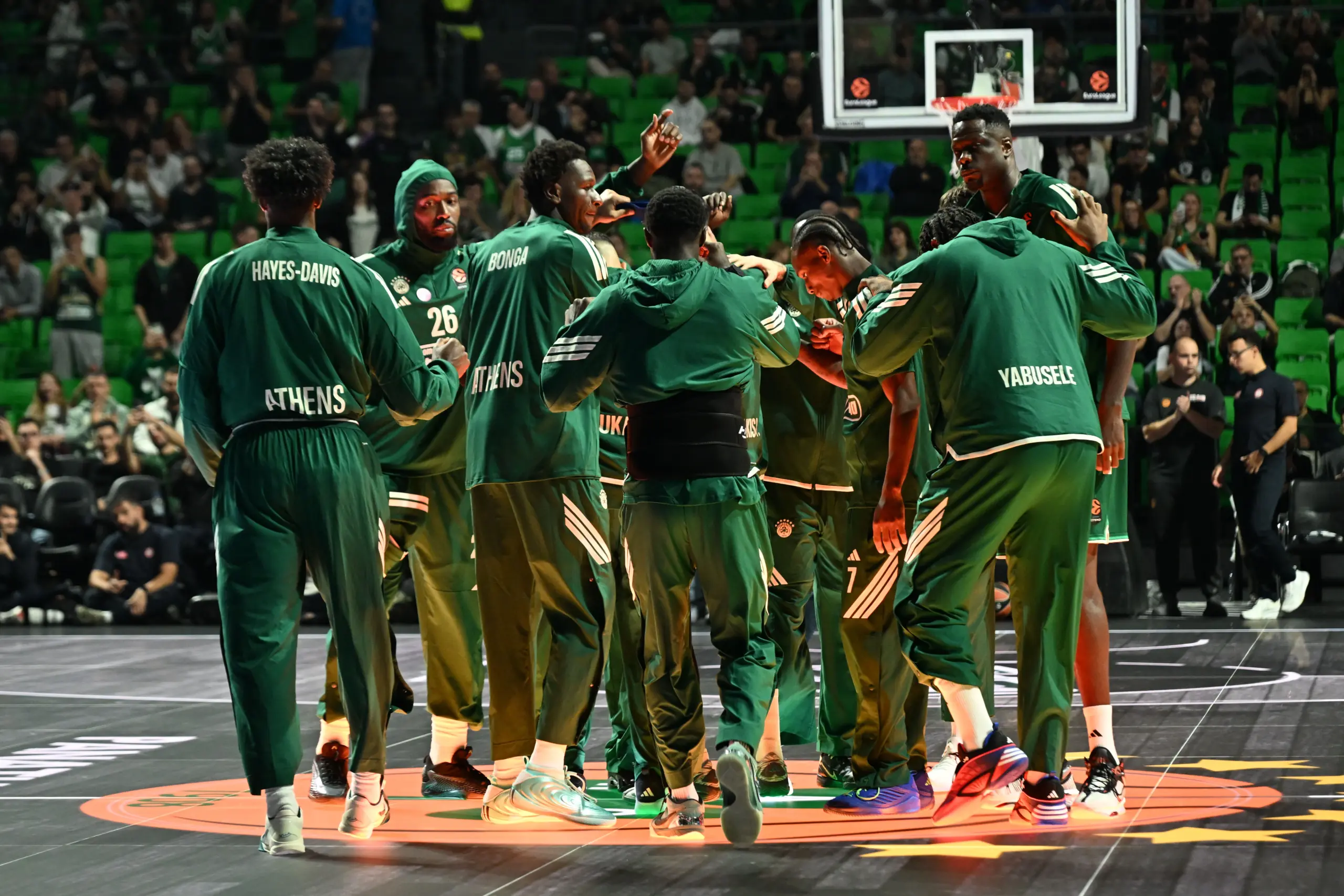Παναθηναϊκός – Αρμάνι 40-37: Οι πόντοι των παικτών στο ημίχρονο